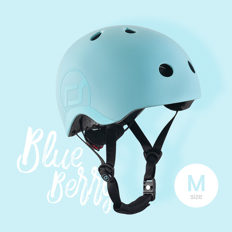 스쿳앤라이드 유아 어린이 킥보드 자전거 헬멧 (블루베리 M)